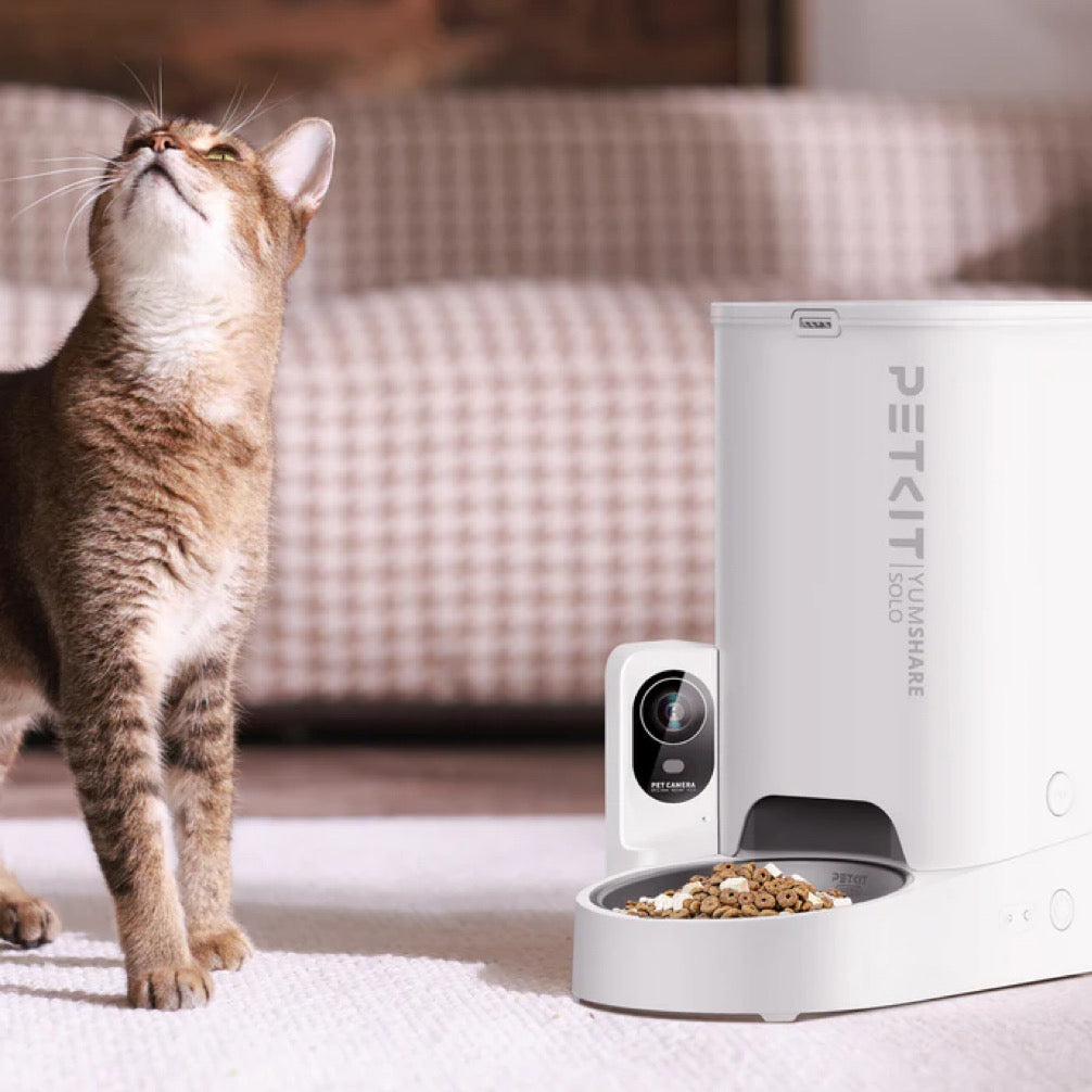 PETKIT | Automatic Pet Feeder - YumShare Solo with Camera (D4H)