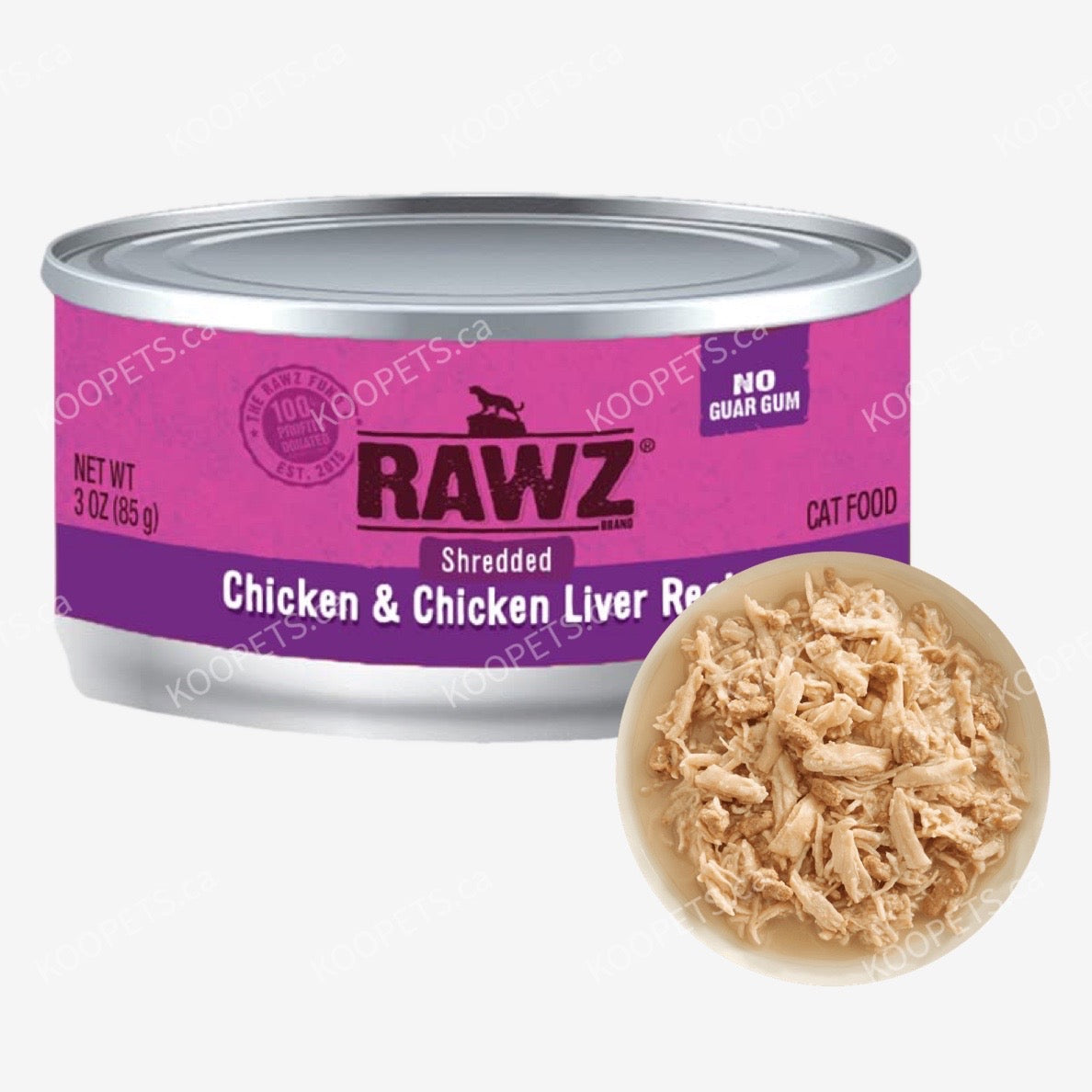 Rawz | Canned Cat Food - SHREDDED