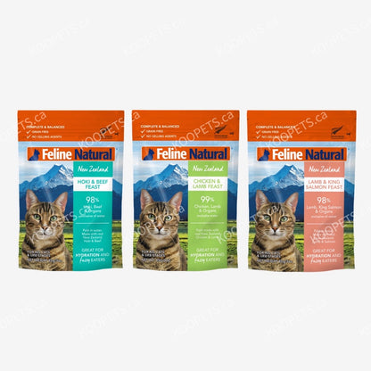 Feline Natural | Cat Wet Food - Pouch - Variety Box
