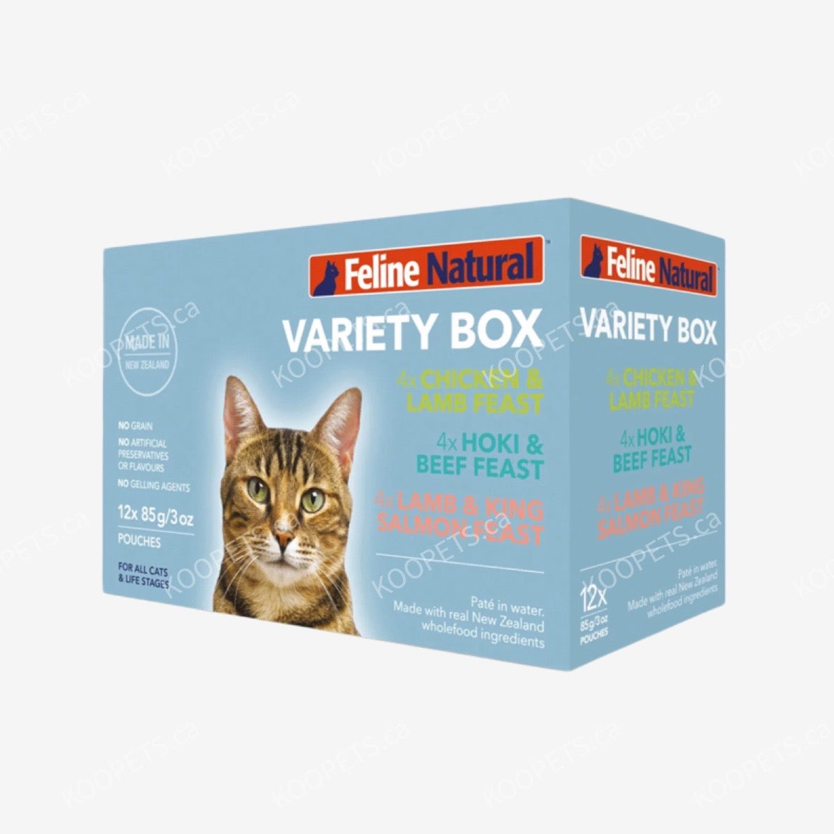 Feline Natural | Cat Wet Food - Pouch - Variety Box