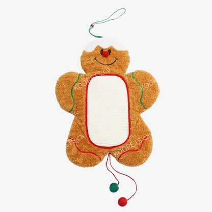 zeze | Cat Scratcher Pad - Gingerbread Man Style