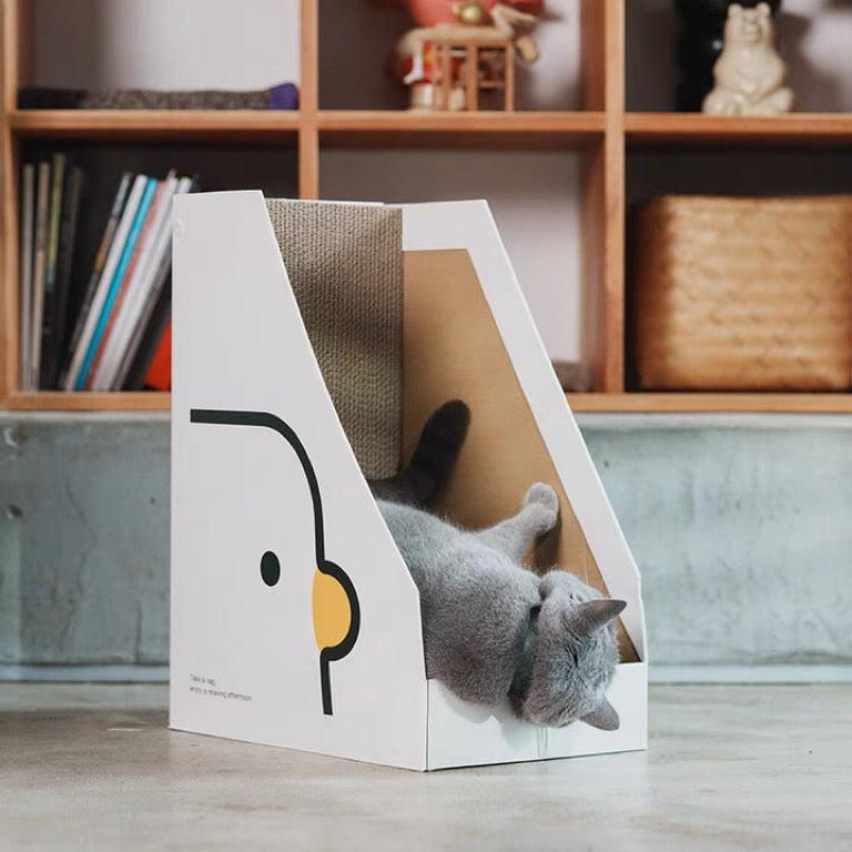 PURROOM | Cat Scratcher - Book Stand Style