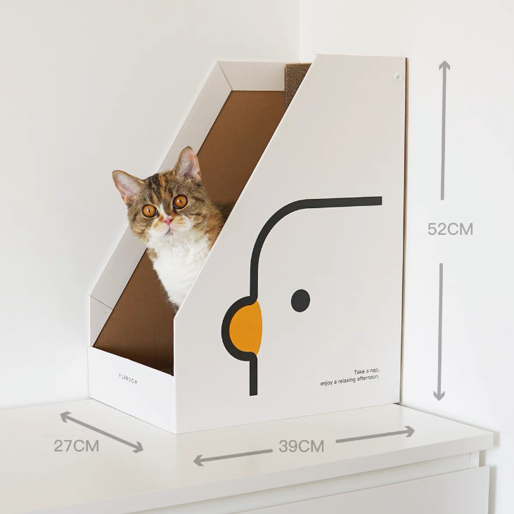 PURROOM | Cat Scratcher - Book Stand Style
