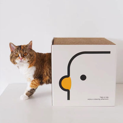 PURROOM | 猫抓板 - 双层立方盒