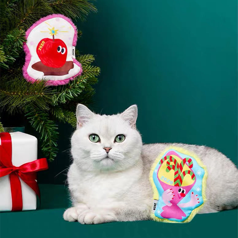 zeze | Crinkle Cat Toy - Christmas Style