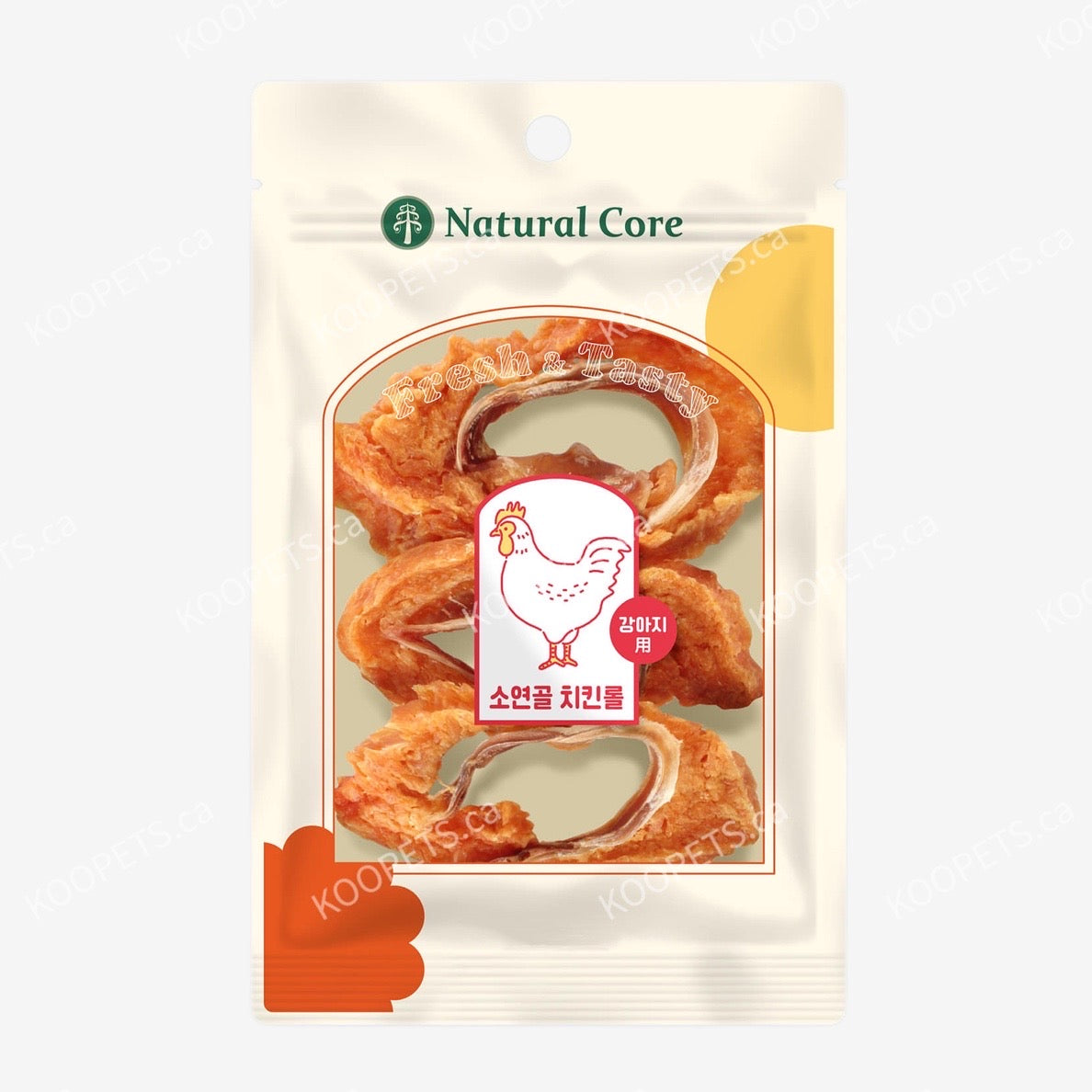 Natural Core | 犬用零食 - 鸡肉/鸭肉牛软骨圈 (完整的圈)
