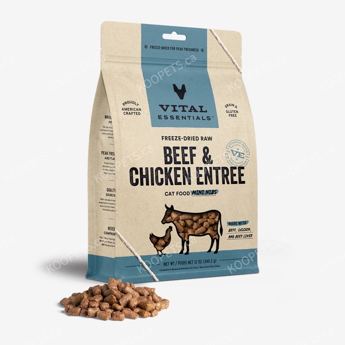 Vital Essentials | Freeze-dried Cat Food - Mini Nibs