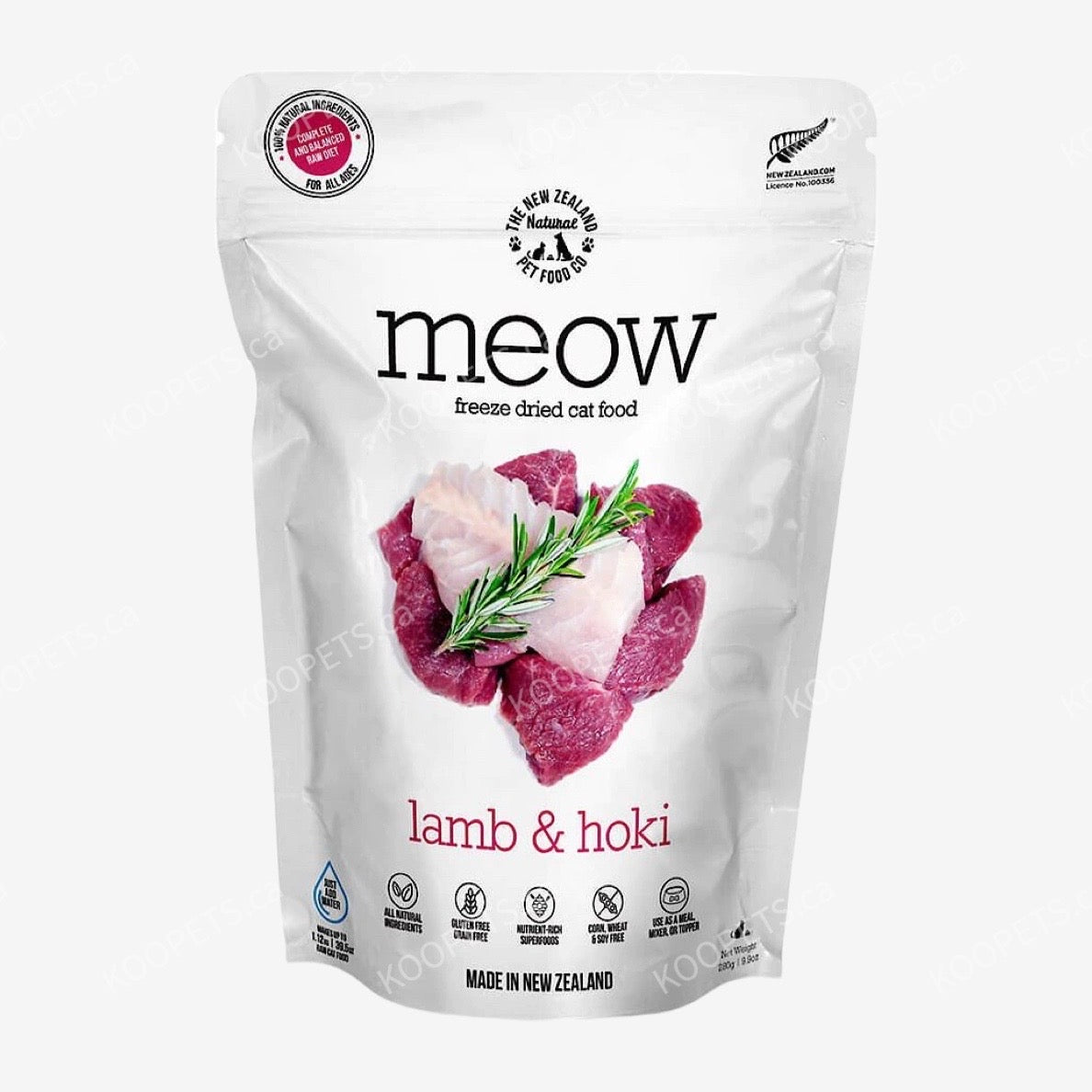 NZ Natural Pet Food Co | MEOW - 猫用 - 主食冻干