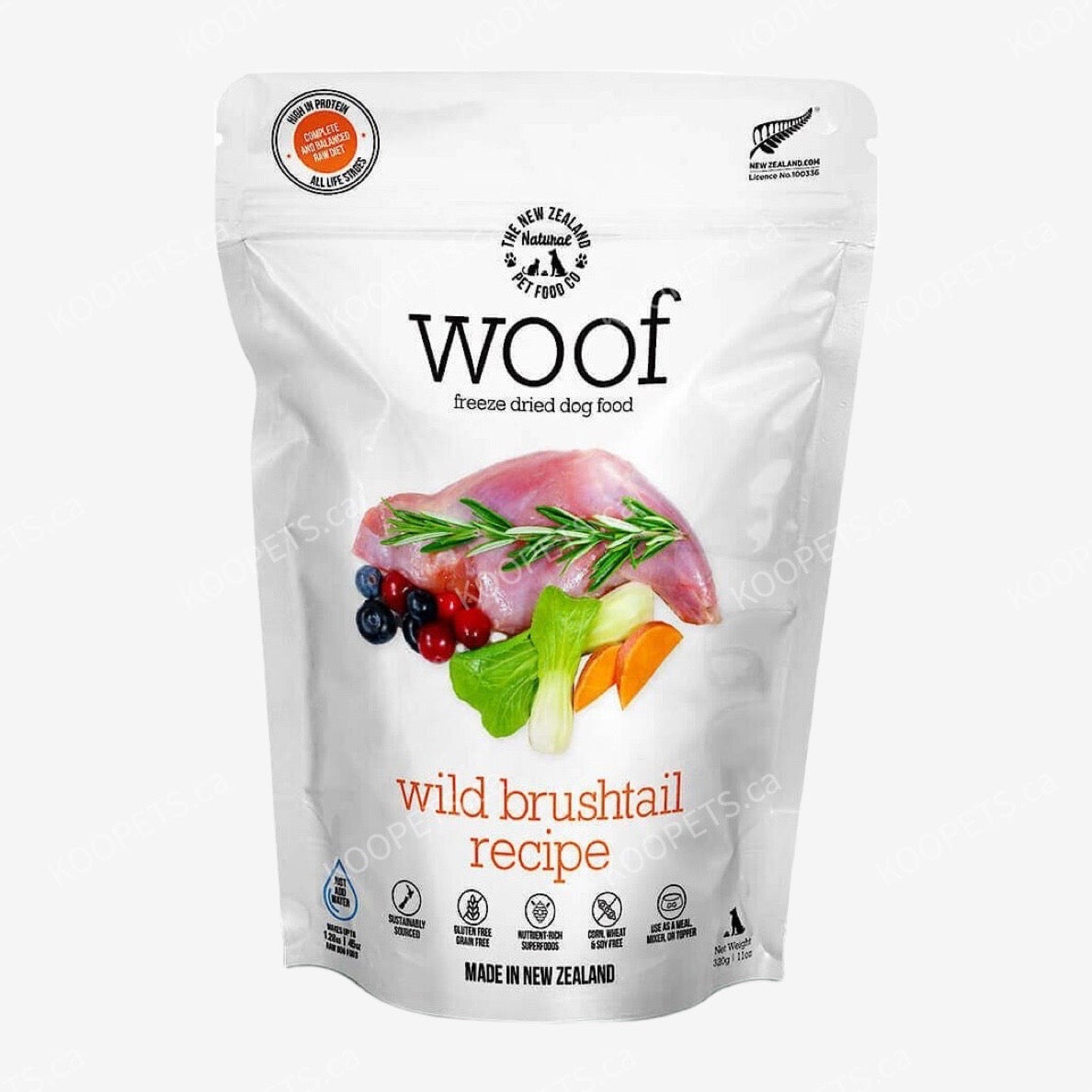 NZ Natural Pet Food Co | WOOF - 犬用 - 主食冻干