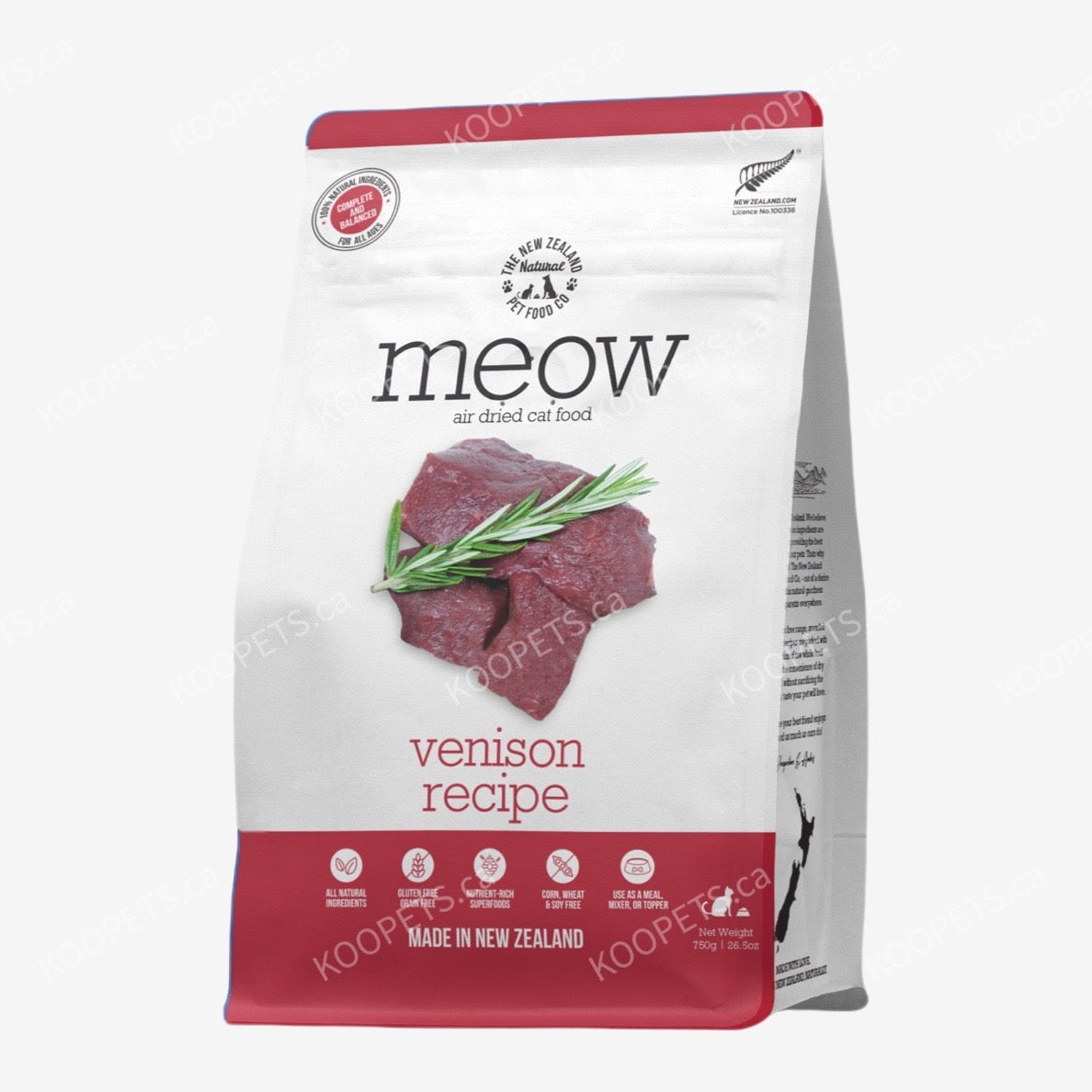 NZ Natural Pet Food Co | MEOW - 猫用 - 主食风干粮