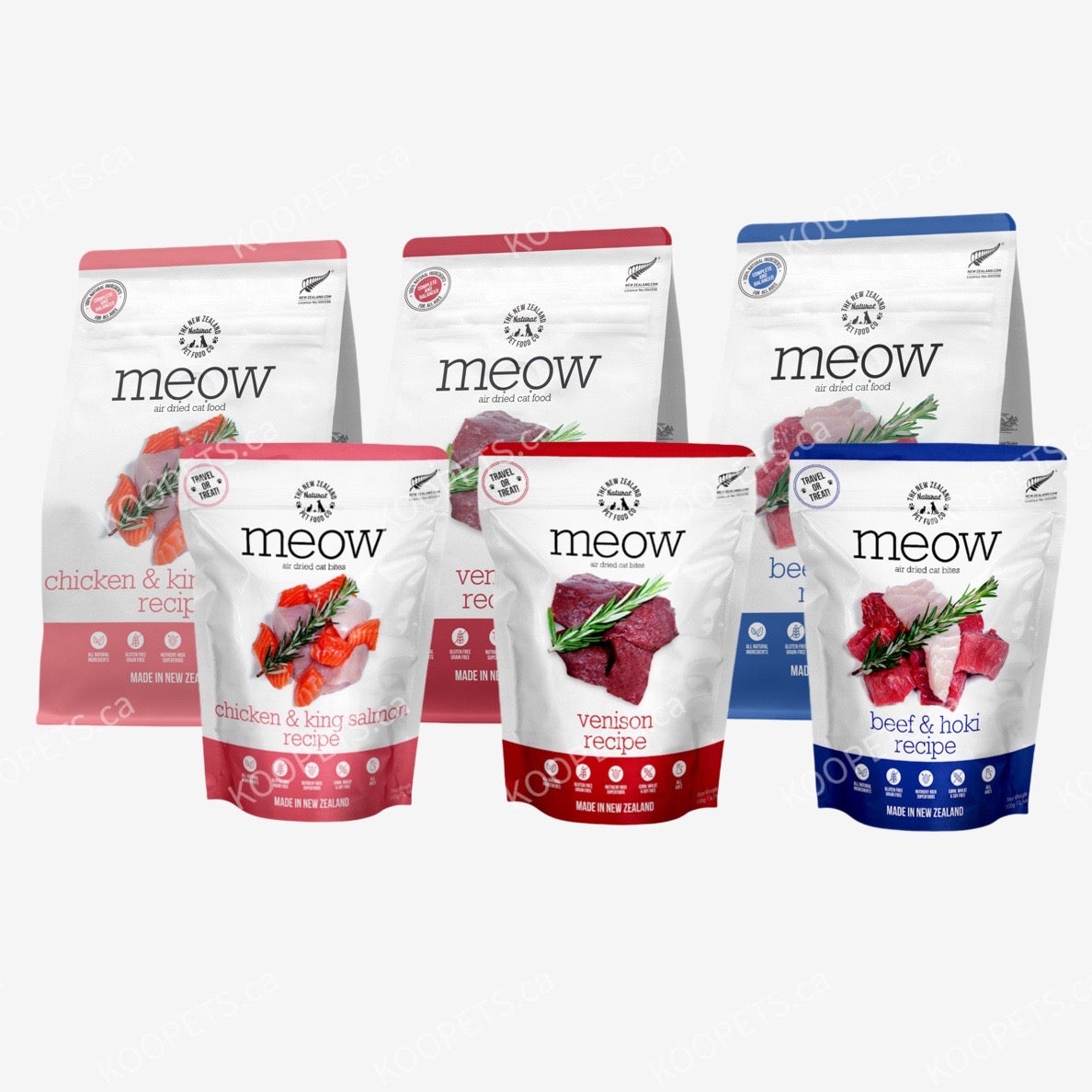 NZ Natural Pet Food Co | MEOW - Air-dried Cat Food