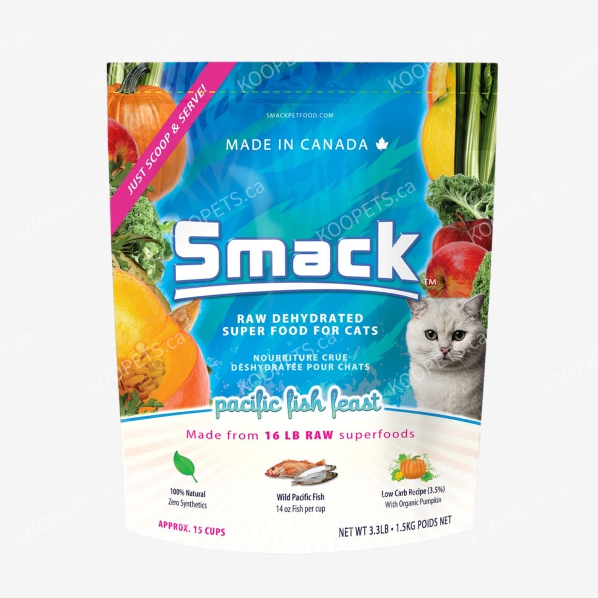 Smack | Raw Dehydrated Super Food for Cats