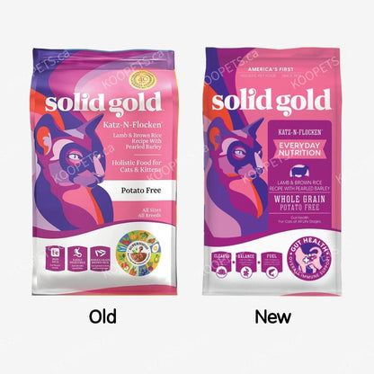 Solid Gold | 猫用 - 主食干粮 - 羊肉糙米配方