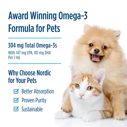 Nordic Naturals | Omega-3 Pet Oil Supplement