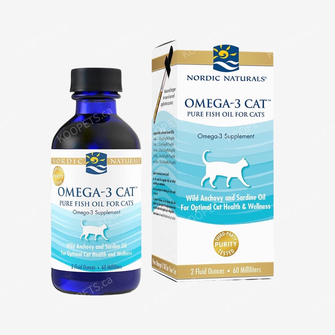 Nordic Naturals | Pure Fish Oil Supplement - For Cats