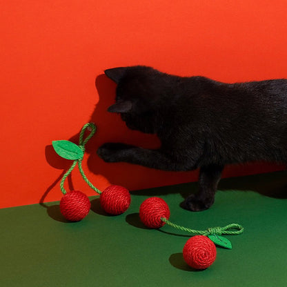 zeze | Natural Sisal Cat Toy - Fruit Party