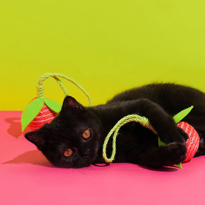 zeze | Natural Sisal Cat Toy - Fruit Party