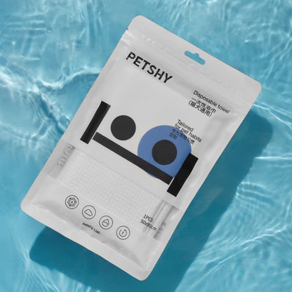 PETSHY | Disposable Pet Bath Towel