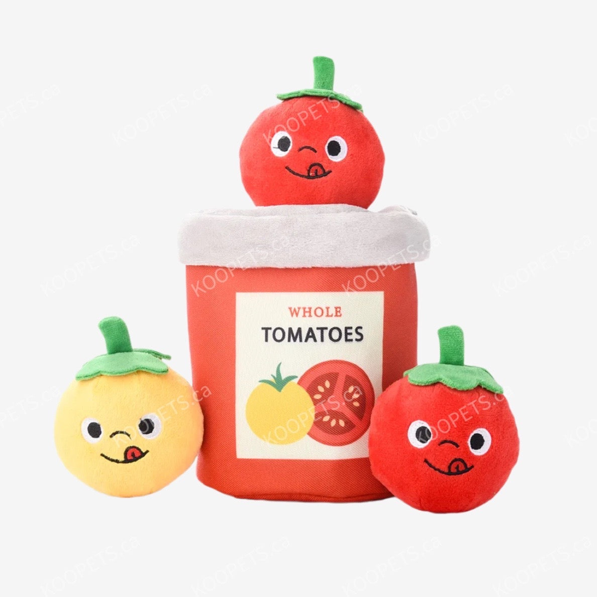 HugSmart | Interactive Dog Toys - Tomato Can