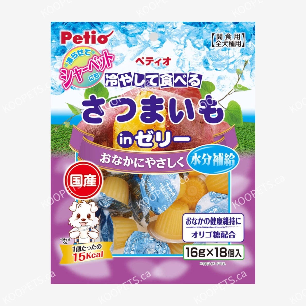Petio | 犬用零食 - 小果冻 - 甜薯口味 (保质期至2024.02)