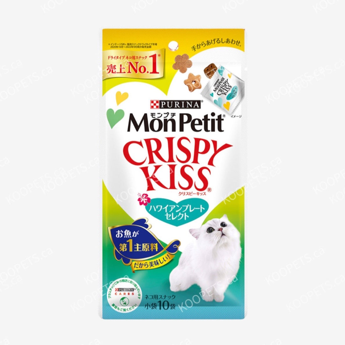 モンプチ Monpetit | 猫用零食 - 洁牙小饼干 (夏威夷风味)