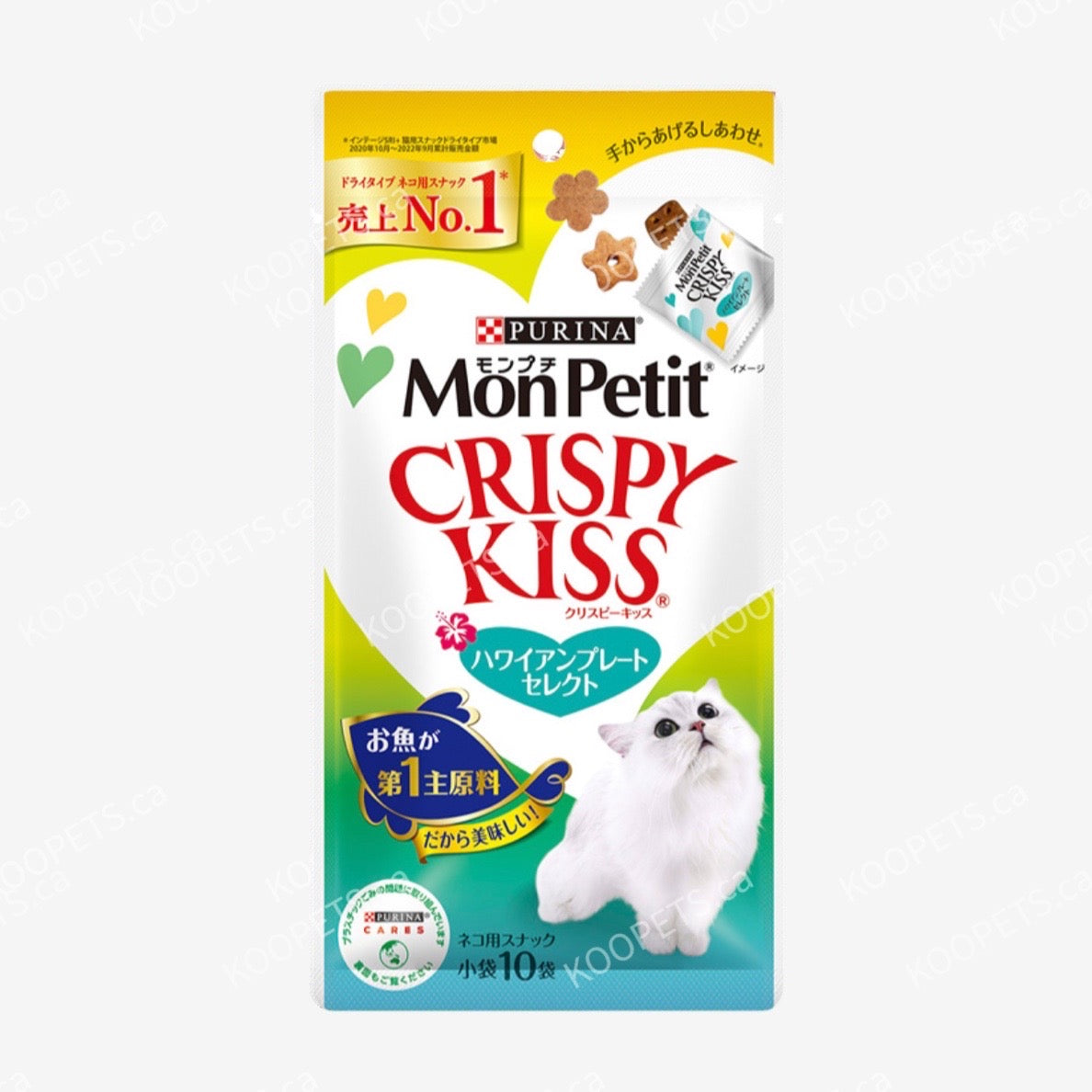 モンプチ Monpetit | Cat Dental Care Treats - Crispy Kiss (Hawaiian Flavor)