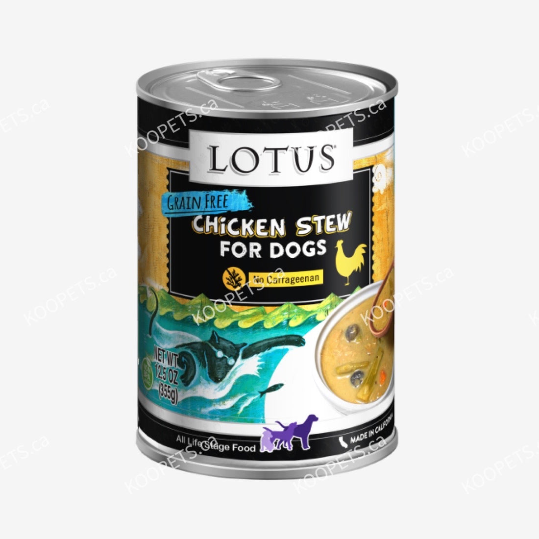 Lotus | 犬用主食罐头 - 鲜炖系列 (无谷配方)