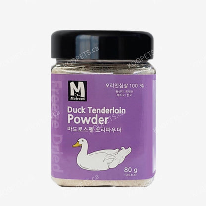 마도로스펫 Matroos Pet | Freeze-dried Pet Treats - Duck Tenderloin Powder (BEST BEFORE 2024.02)