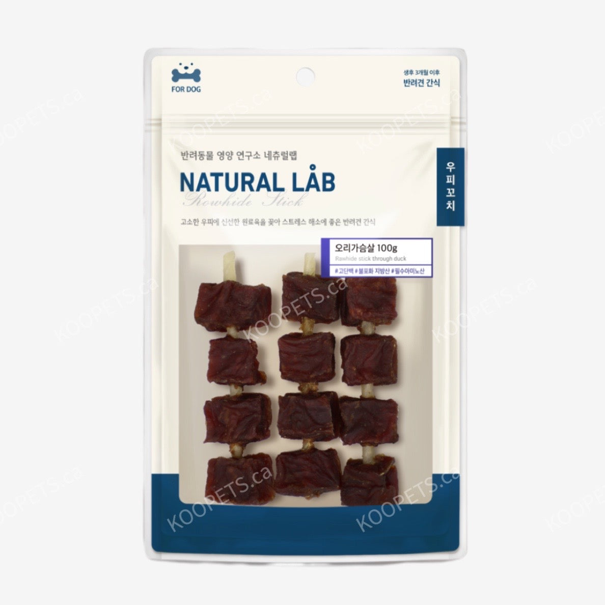 Natural Lab | Dog Jerky Treats - Barbecue Skewers (BEST BEFORE 2024.02)