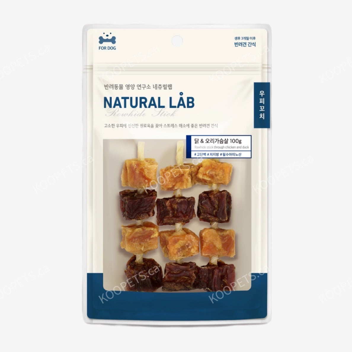 Natural Lab | Dog Jerky Treats - Barbecue Skewers (BEST BEFORE 2024.02)